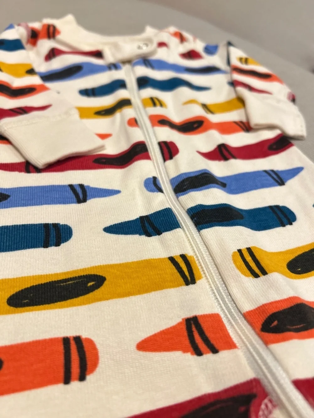 Hanna Andersson Crayon Sleeper Infant 0 to 3 Months